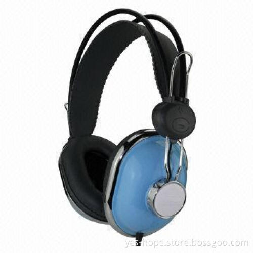 Full Size Headphone, Durable Using with CE and RoHS Marks, Fashionable Design